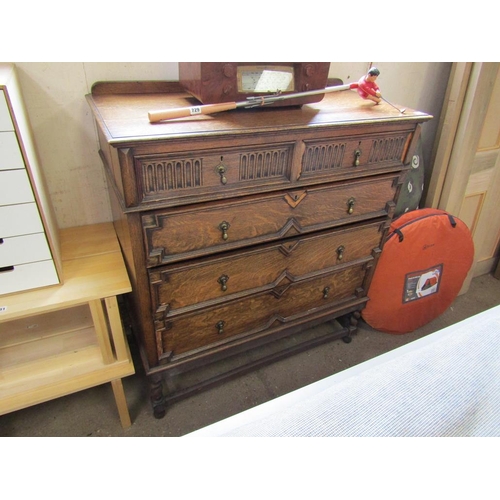 728 - 1930s OAK CHEST