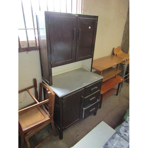 736 - VINTAGE KITCHEN CABINET