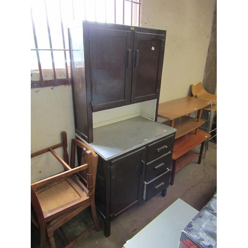 736 - VINTAGE KITCHEN CABINET