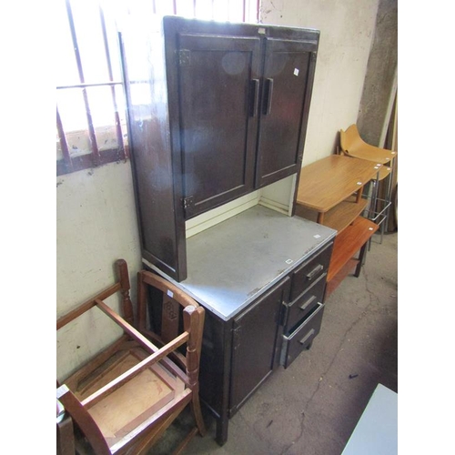 736 - VINTAGE KITCHEN CABINET