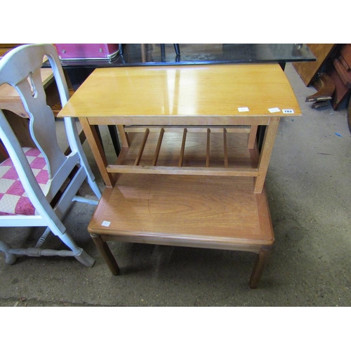 782 - TWO TEAK TABLES