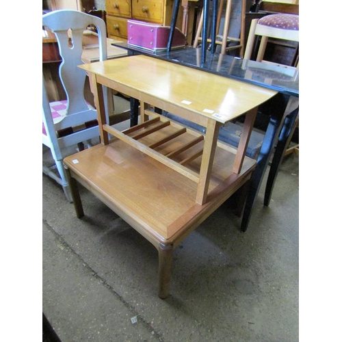 782 - TWO TEAK TABLES