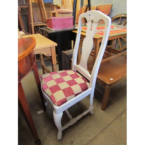 784 - PAINTED DINING CHAIR