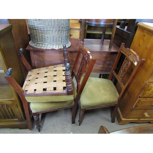 816 - FOUR VICTORIAN CHAIRS