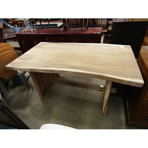 853 - OAK REFECTORY TABLE