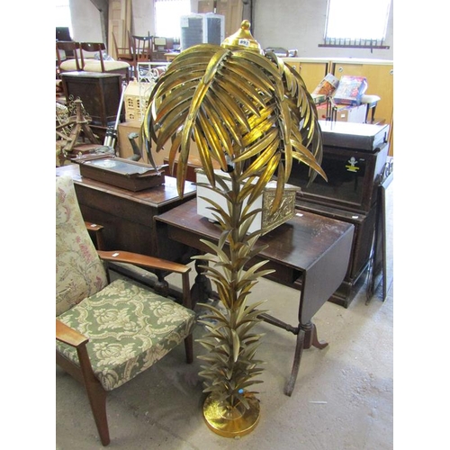 893 - CONTEMPORARY FLOOR STANDING LAMP IN THE FORM OF A PALM TREE