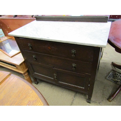 896 - MARBLE TOP WASH STAND