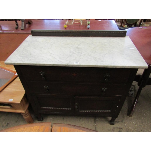 896 - MARBLE TOP WASH STAND