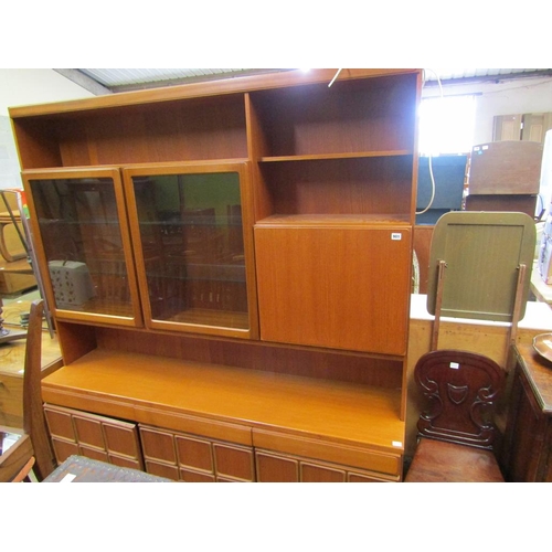 901 - TEAK WALL UNIT