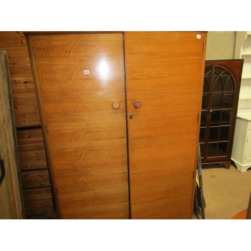 946 - MAHOGANY WARDROBE