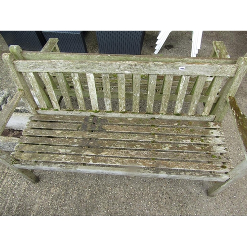 1007 - GARDEN BENCH