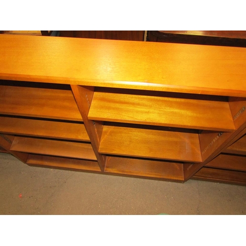 965 - TWO TEAK BOOKCASES