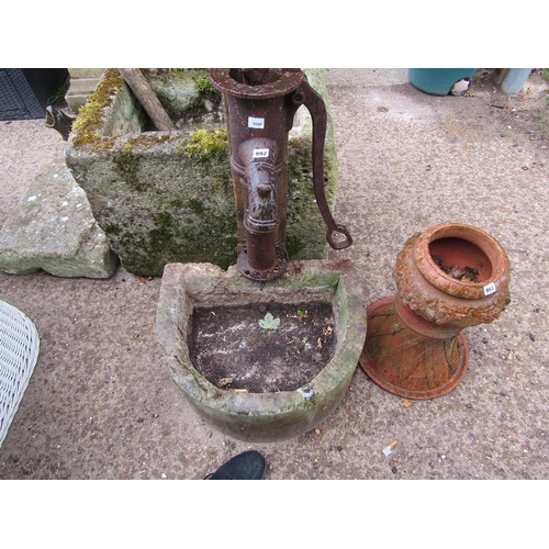 992 - WHIRL PUMP AND STONE SINK