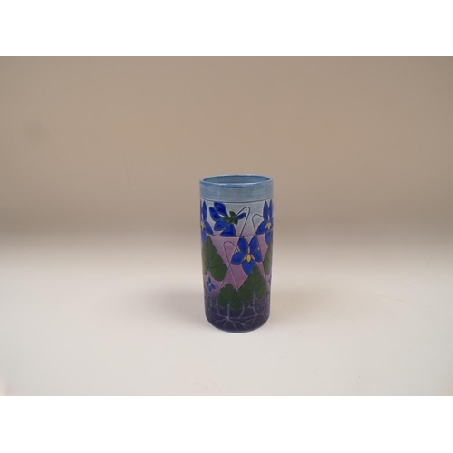 1743 - DENIS CHINAWORKS VIOLA VASE BY SALLY TUFFIN, 14CM H