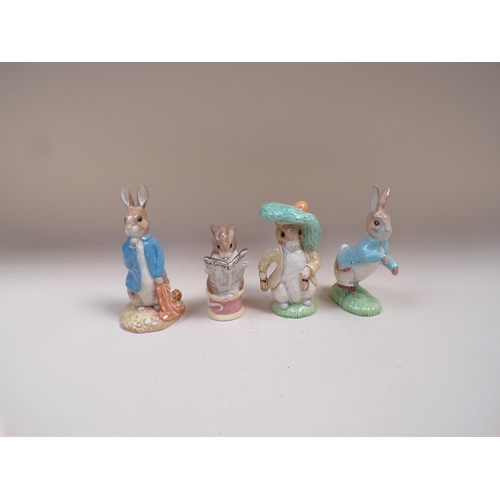 1780 - BESWICK BEATRIX POTTER FIGURES - LARGEST 18CM H