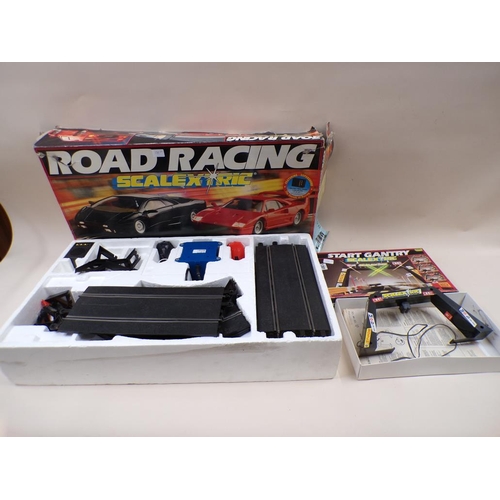 1300 - LARGE COLLECTION OF SCALEXTRIC - VARIOUS ROAD AND TRACK RACING - PART SETS