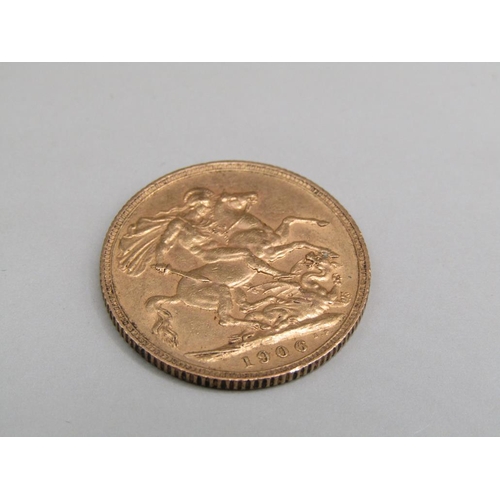 1468 - 1906 GOLD FULL SOVEREIGN