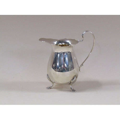 1597 - 20c SILVER CREAM JUG, WILLIAM BROADWAY AND CO. BIRMINGHAM 1993 4.5ozt