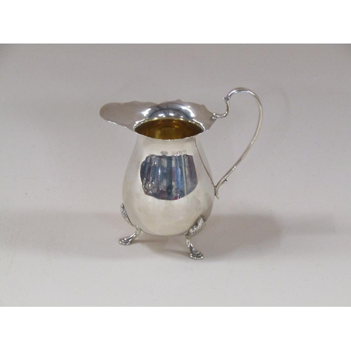 1597 - 20c SILVER CREAM JUG, WILLIAM BROADWAY AND CO. BIRMINGHAM 1993 4.5ozt