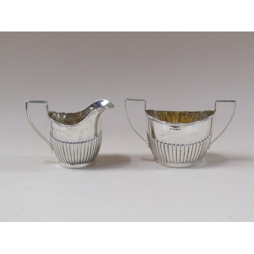 1692 - SILVER THREE PIECE TEASET - 16.4ozt