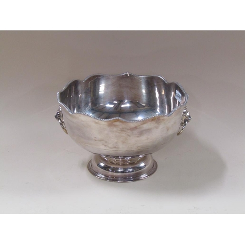 1693 - SILVER PLATED PUNCHBOWL