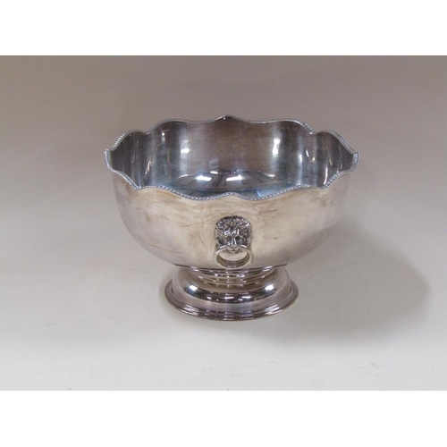 1693 - SILVER PLATED PUNCHBOWL