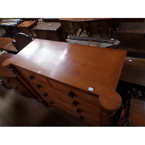 1923 - VICTORIAN SCOTTISH CHEST OF DRAWERS 128 x 128 cms