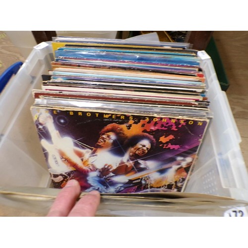 172 - TWO CRATES OF RECORDS