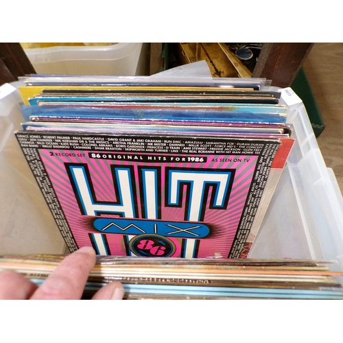 172 - TWO CRATES OF RECORDS