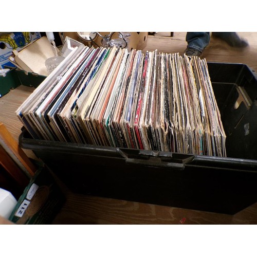 212 - BOX OF MIXED RECORDS