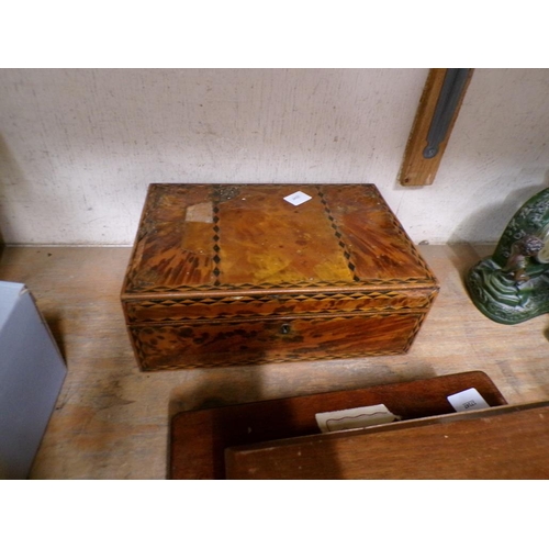 59 - COLLECTION OF 19C EDWARDIAN BOXES TO INCL TORTOISESHELL