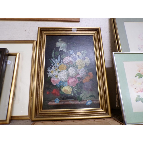 144 - COLLECTION OF FRAMED PICTURES & PRINTS TO INCL STILL LIFE