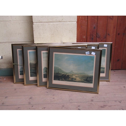 1230 - SERIES OF LIMITED EDITION PRINTS BY JOHN THOMAS BAINES - CAPE TOWN AND OTHER MARITIME LOCATIONS, EAC... 