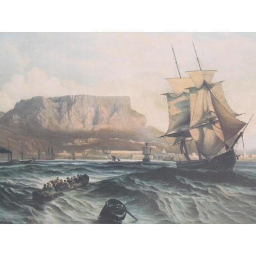 1230 - SERIES OF LIMITED EDITION PRINTS BY JOHN THOMAS BAINES - CAPE TOWN AND OTHER MARITIME LOCATIONS, EAC... 