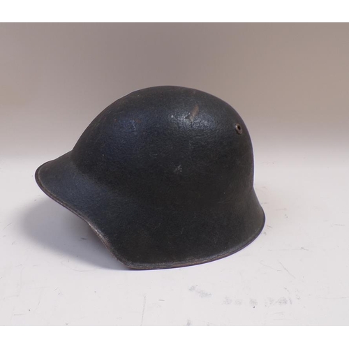 1345 - WW2 ERA GERMAN HELMET, 30CM H