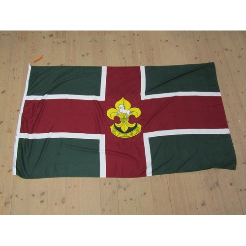 1302A - KINGS HUSSARS PENNANT, 180CM L