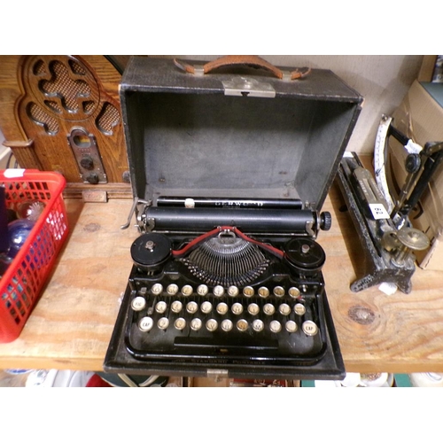 63 - TYPEWRITER IN CASE