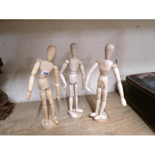 79 - ARTIST MANNEQUINS