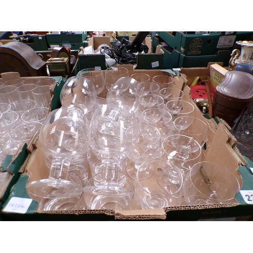 232 - BOX OF DARTINGTON CRYSTAL GLASSES