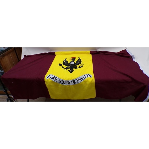 1297 - PENNANT KINGS ROYAL HUSSARS, 200CM L