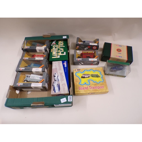 1322 - COLLECTION OF BOXED CORGI MODEL VEHICLES