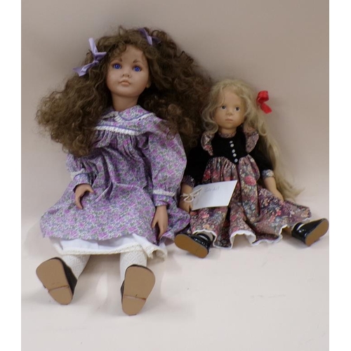 1328 - GOTZ DOLL; 'CALLIE' DOLL BY LINDA MASON