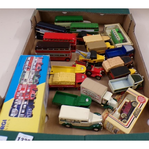 1332 - BOX OF MISC CORGI DIECAST VEHICLES