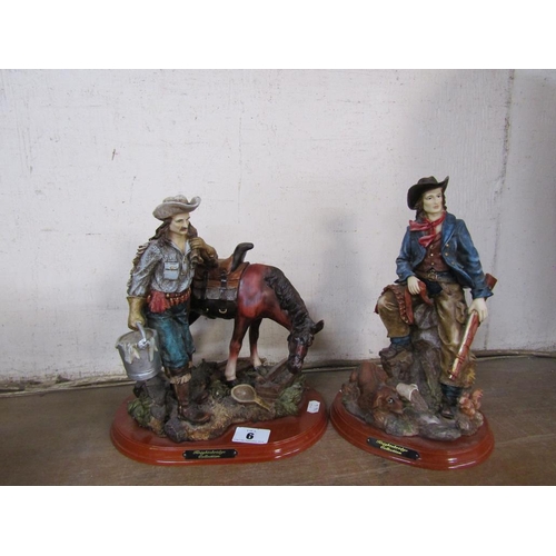 6 - TWO COWBOY FIGURES