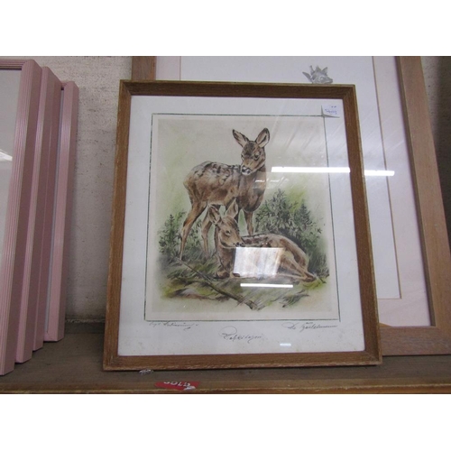 175 - FRAMED PICTURES AND PRINTS TO INC. WATERCOLOURS