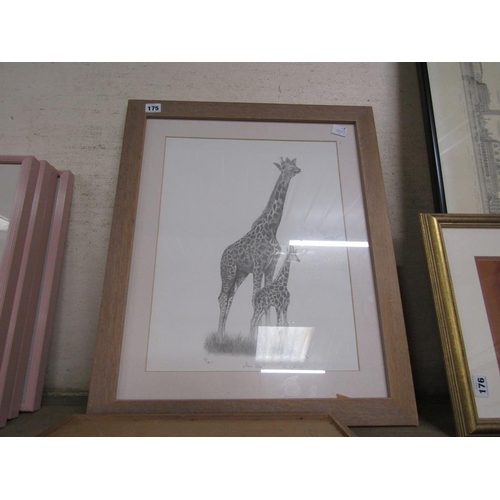 175 - FRAMED PICTURES AND PRINTS TO INC. WATERCOLOURS