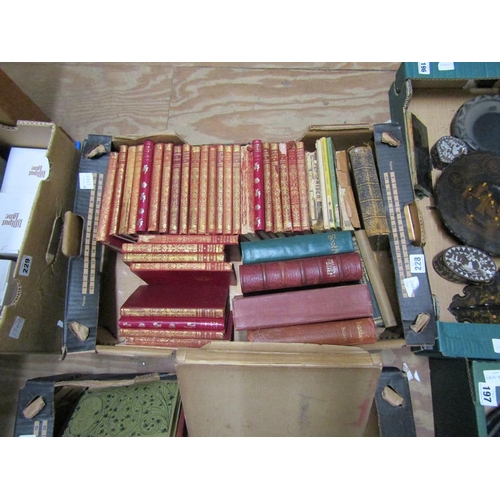 228 - TWO BOXES OF BOOKS, VINTAGE AND ANTIQUE