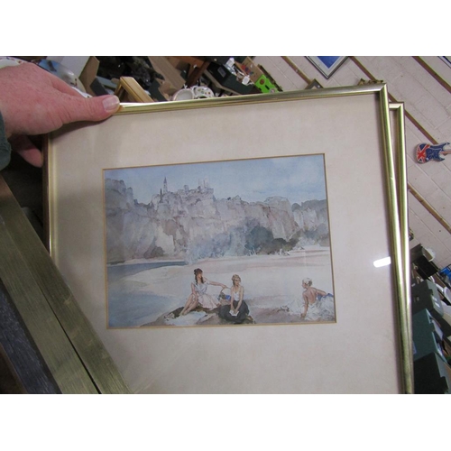 289 - BOX FRAMED PICTURES AND PRINTS TO INC. RUSSELL FLINT