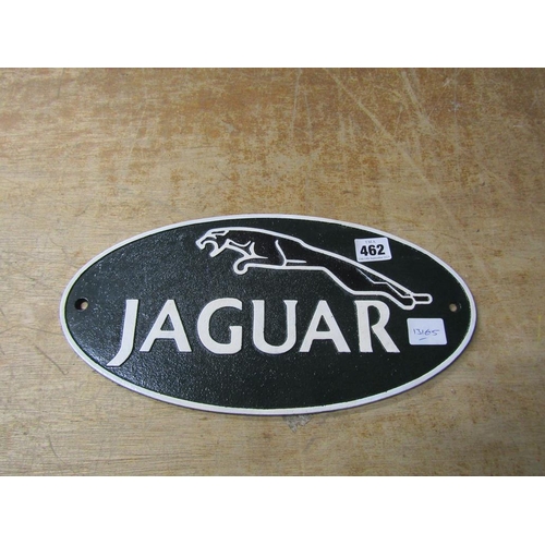 462 - JAGUAR PLAQUE