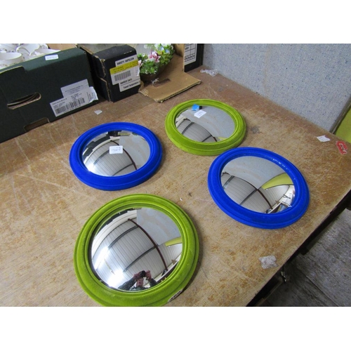 460 - FOUR CIRCULAR MIRRORS